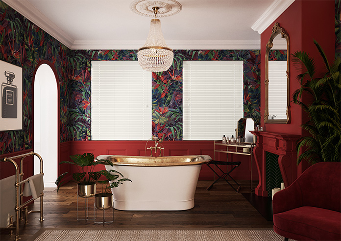 Ecowood, Absolute White Fine Grain - Motorised Venetian Blind - Image 7